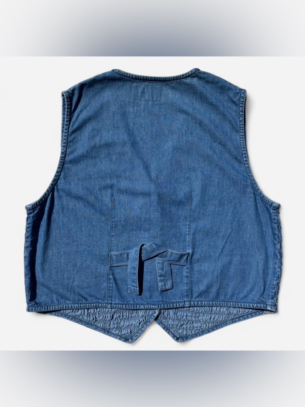 VTG 1990’s Denim Vest - Picture 5 of 7